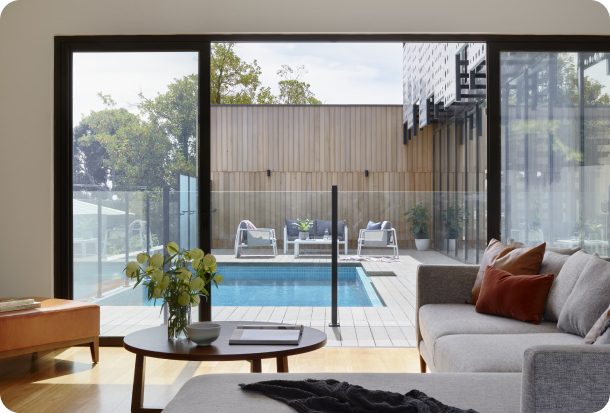 Indoor-outdoor living renovation by Elite Renovations