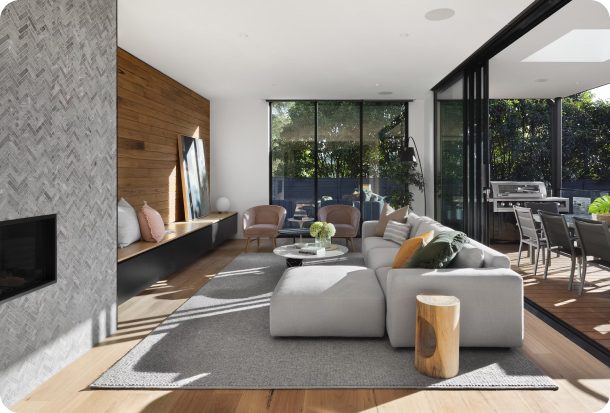 Completed renovation by Elite Renovations